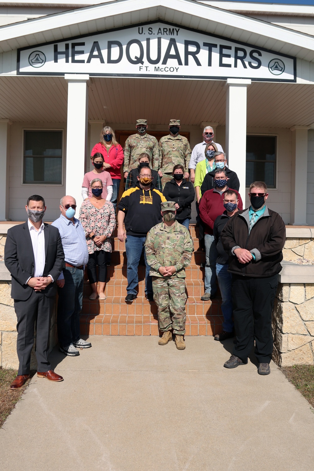 Community leaders participate in special visit to Fort McCoy