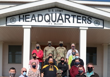 Community leaders participate in special visit to Fort McCoy