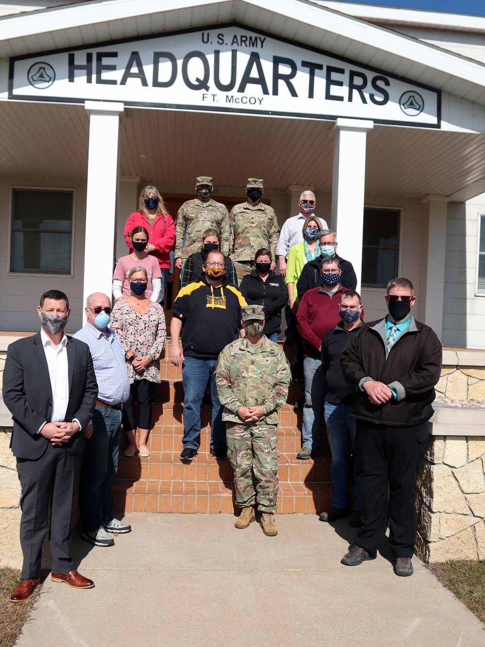 Community leaders participate in special visit to Fort McCoy