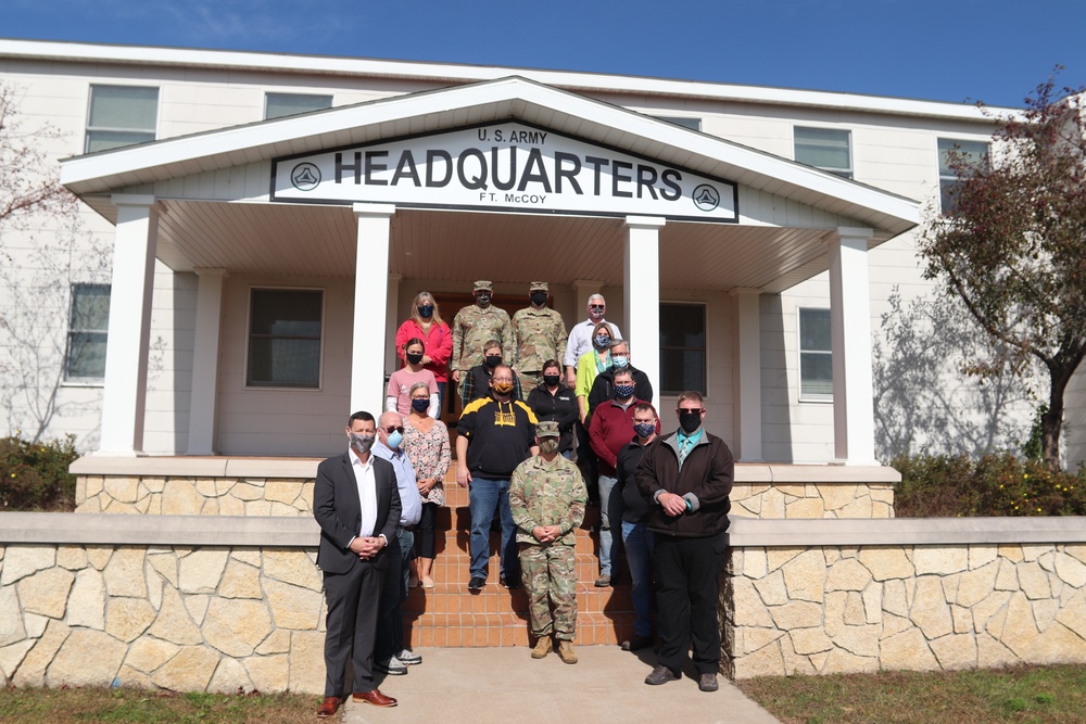 Community leaders participate in special visit to Fort McCoy