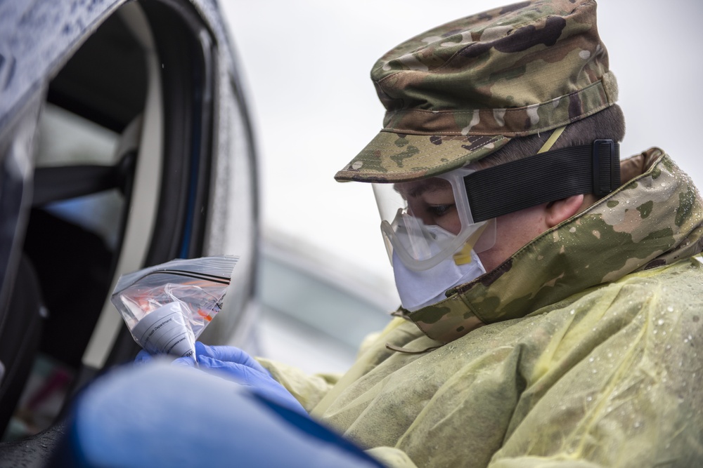 Ohio National Guard Helps Test Communities for COVID-19