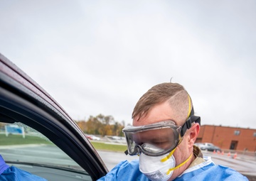Ohio National Guard Helps Test Communities for COVID-19