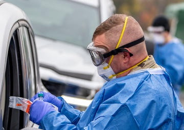 Ohio National Guard Helps Test Communities for COVID-19