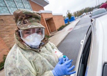 Ohio National Guard Helps Test Communities for COVID-19