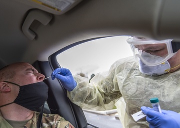 Ohio National Guard Helps Test Communities for COVID-19
