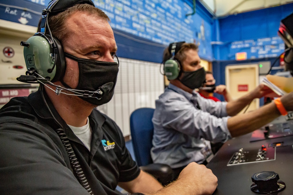 The U.S. Army Aeromedical Research Laboratory’s (USAARL) Enroute Care Group (ECG) and the U.S. Army Aviation School of Medicine (USASAM) preforms altitude testing on patient isolation units.