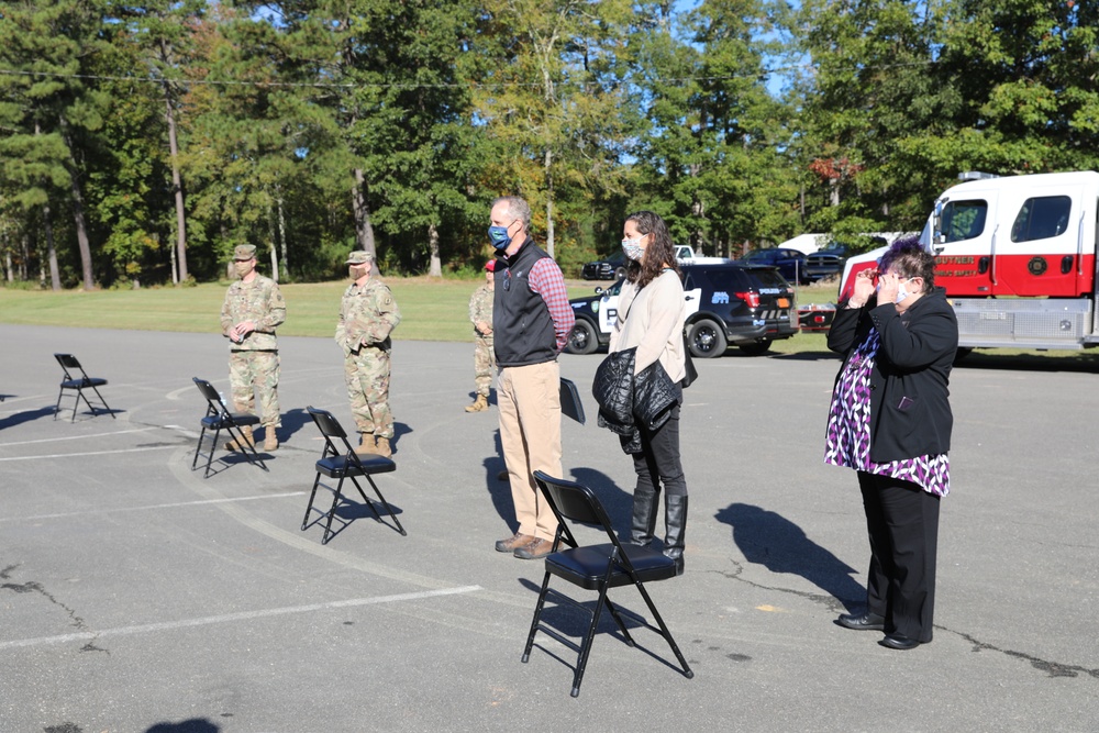 Camp Butner Training Center Demolition and Groundbreaking Ceremony