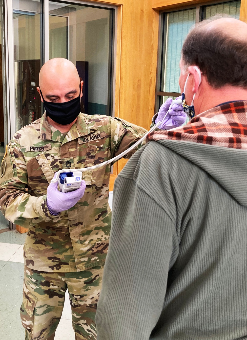 Fort McCoy Soldiers support local blood drive