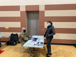Fort McCoy Soldiers support local blood drive