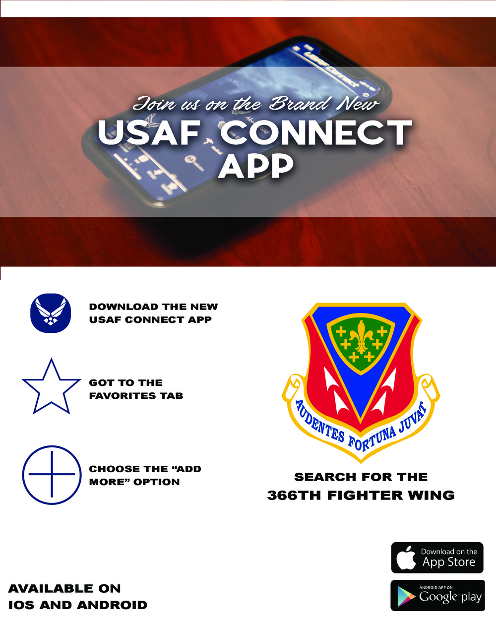 U.S. Air Force Connect App: 366th Fighter Wing Group