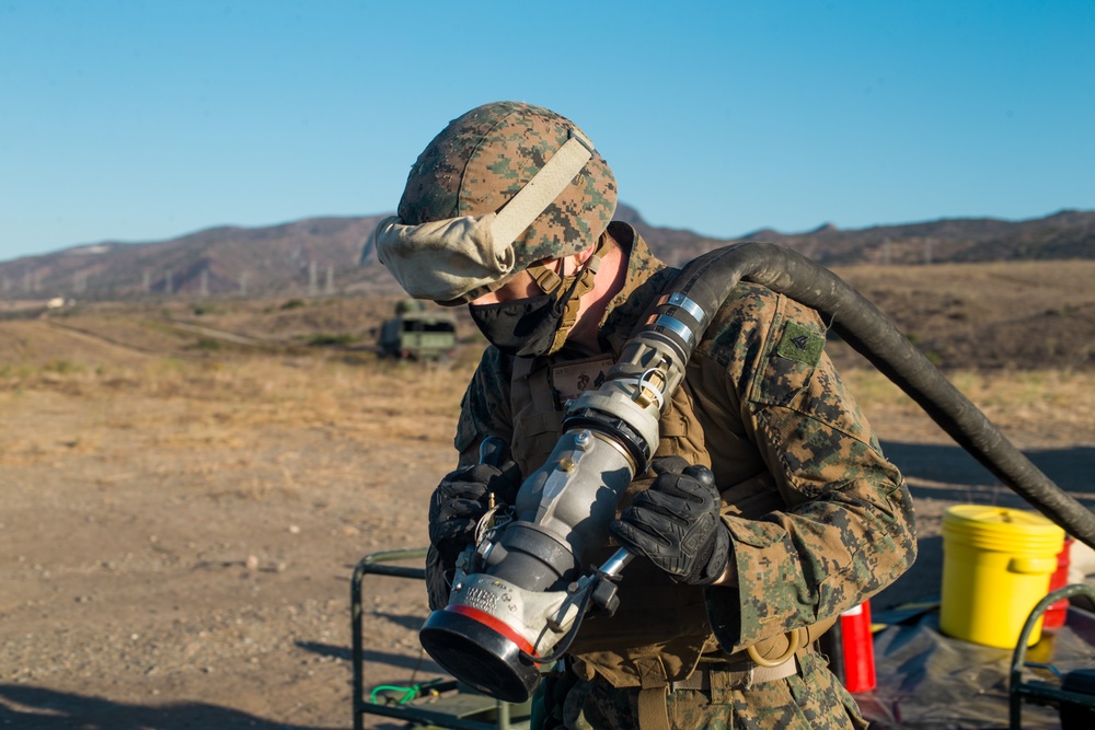 15th MEU Marines participate in FARP operation