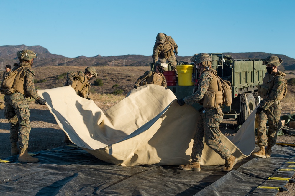 15th MEU Marines participate in FARP operation