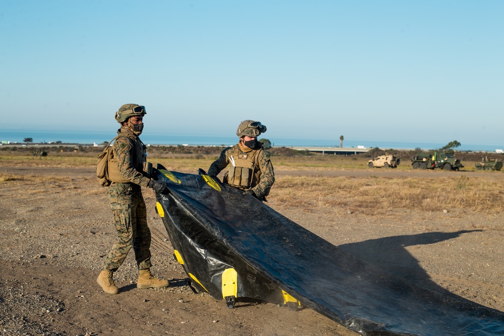 15th MEU Marines participate in FARP operation