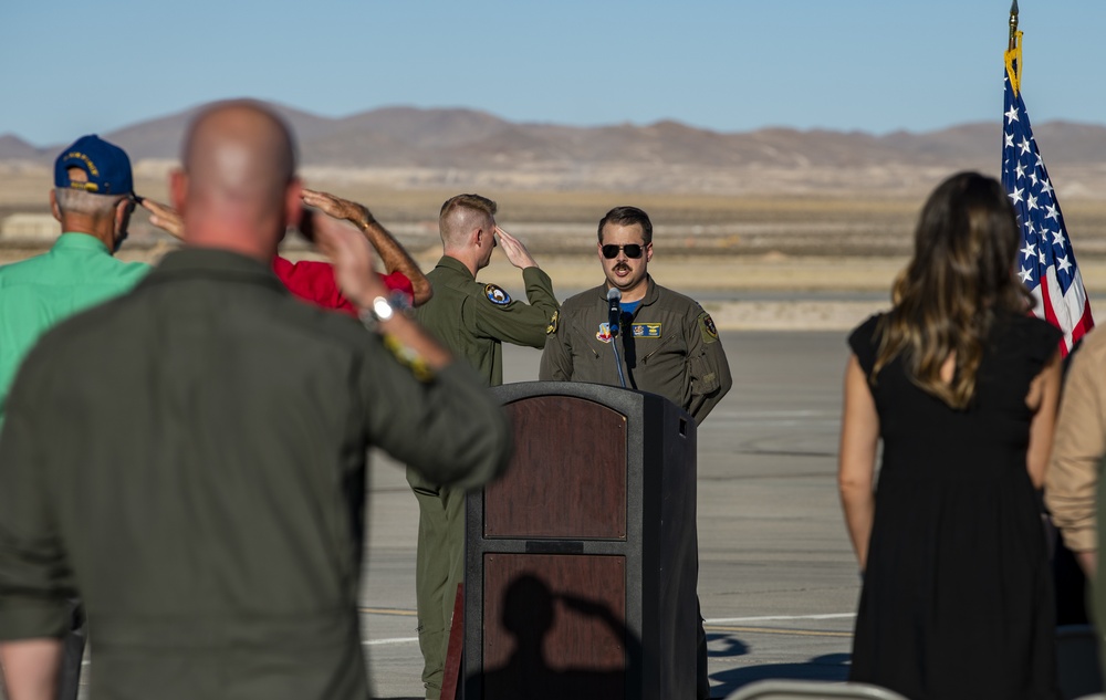 Nellis and Eglin AFB honors Lt. Col. (Ret) Stephen “Shad” Dvorchak