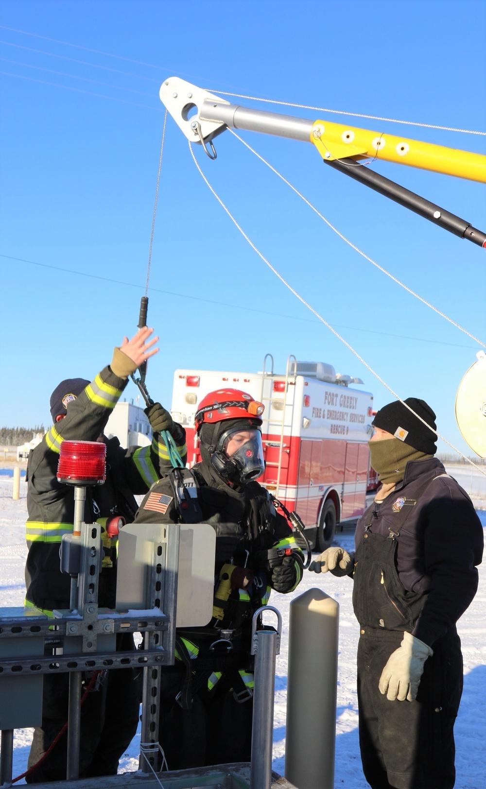Fort Greely Fire and Emergency Services complete advanced rescue training