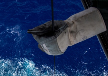 MV-22B Osprey Delivers Payload to USS Henry M. Jackson​