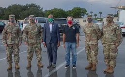 Florida Army Guard participates in recognition ceremonies at Hard Rock Stadium
