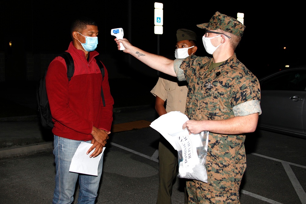 Partner Nation service members arrive in North Carolina to integrate with task force