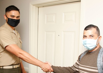 Partner Nation service members arrive in North Carolina to integrate with task force