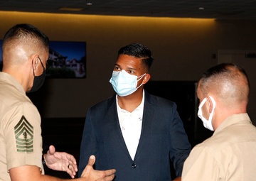 Partner Nation service members arrive in North Carolina to integrate with task force