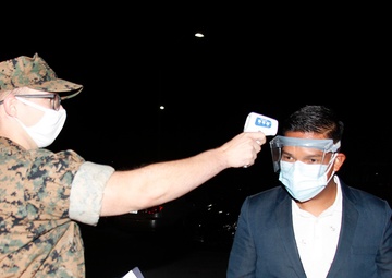 Partner Nation service members arrive in North Carolina to integrate with task force