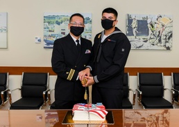 A Safe and Sweet Celebration: Navy Birthday Onboard NSA Naples