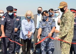 NSA Bahrain Holds Ribbon Cutting Ceremony for Waterside Security Barrier