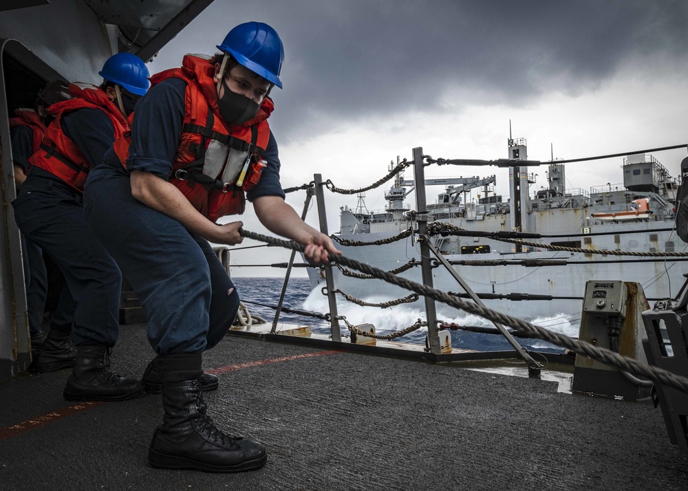RAS with USNS Alan Shepard