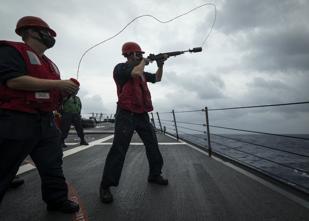 RAS with USNS Alan Shepard