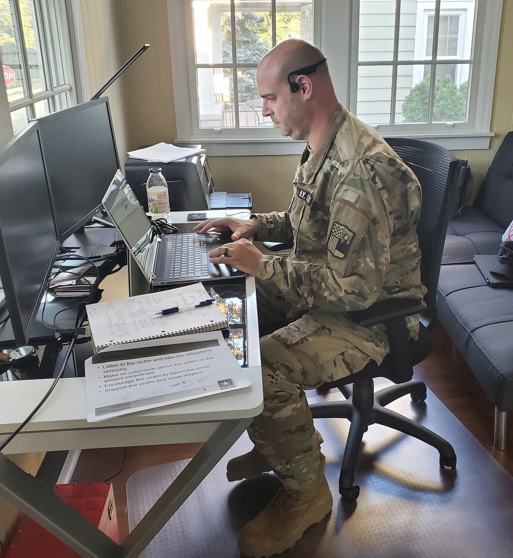 New York Guard conducts online training for new members