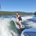 Soldiers try wake surfing, ice skating and paddle boarding