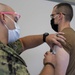 NMRTC Camp Lejeune leadership receives flu vaccinations