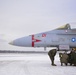 Marine Corps mechanics prep Hornets for take-off during RF-A 21-1