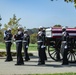 Modified Military Funeral Honors with Funeral Escort are Conducted for U.S. Navy Lt. Cmdr. David Hill in Section 75