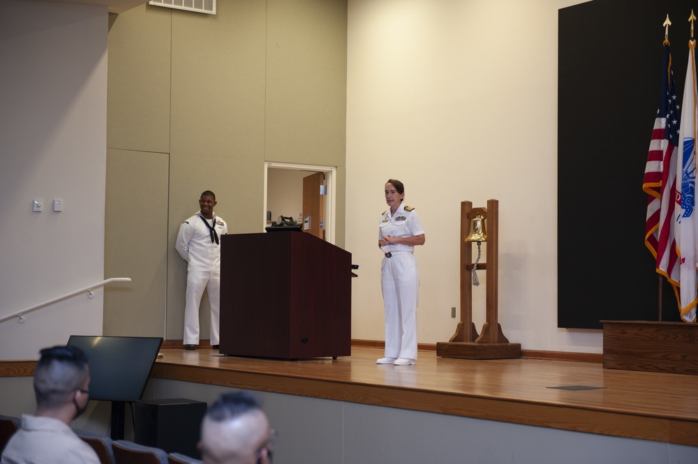 NMTSC Observes 245th Navy Birthday at METC