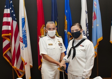 NMTSC Observes 245th Navy Birthday at METC