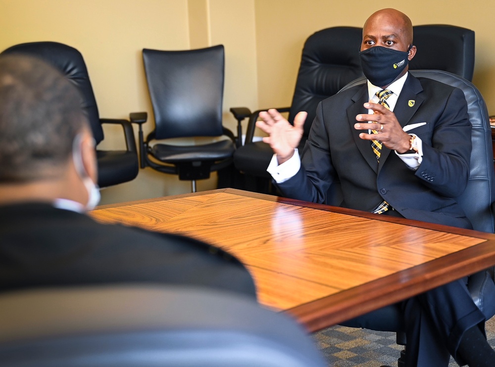 NRC Meets with Coppin State University President