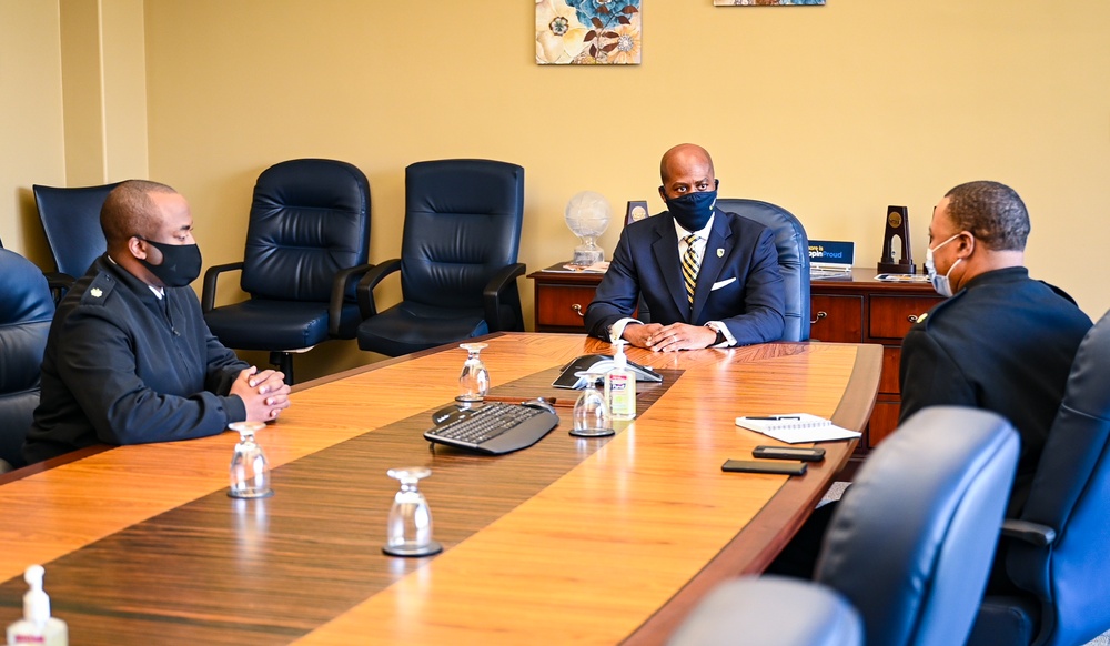 NRC Meets with Coppin State University President