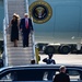 President Donald Trump arrives in Nashville for presidential debate