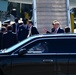 President Donald Trump arrives in Nashville for presidential debate