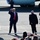 President Donald Trump arrives in Nashville for presidential debate