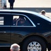 President Donald Trump arrives in Nashville for presidential debate