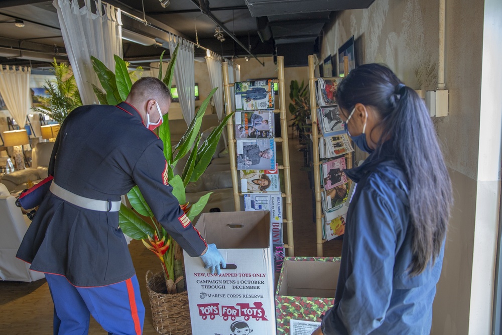 2020 Toys for Tots Campaign Box Dropoff