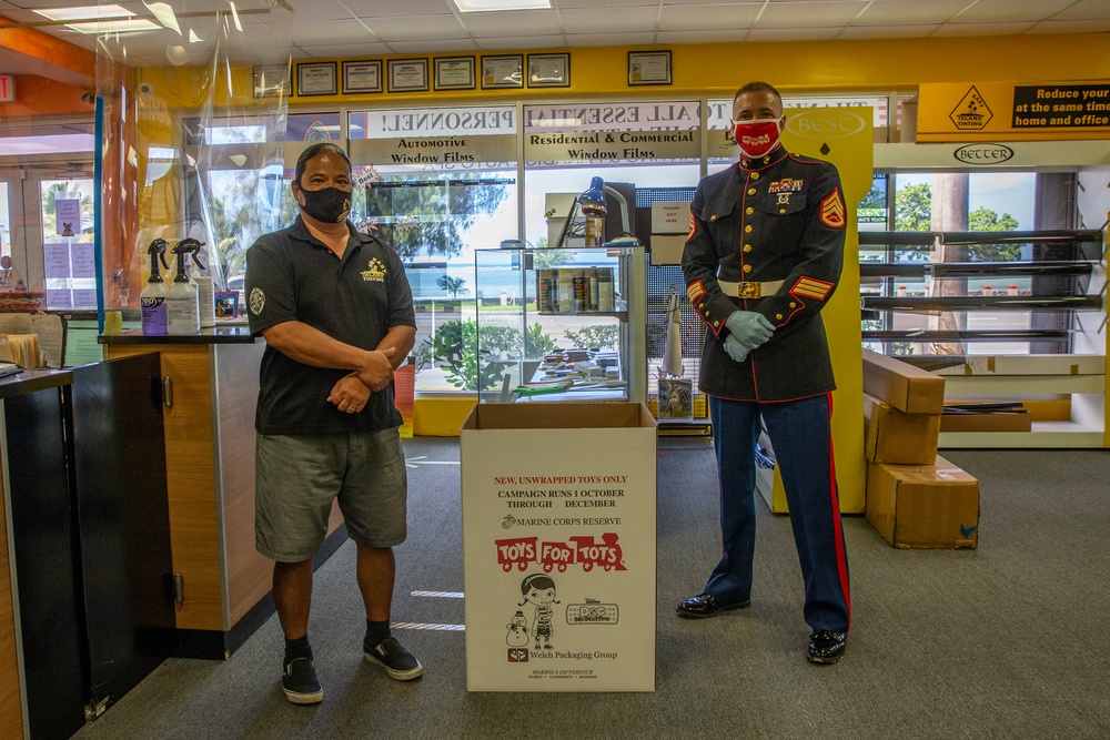 2020 Toys for Tots Campaign Box Dropoff