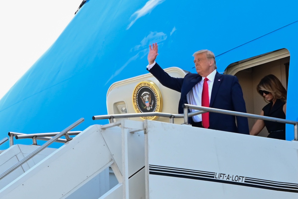 Trump arrives in Nashville for presidential debate