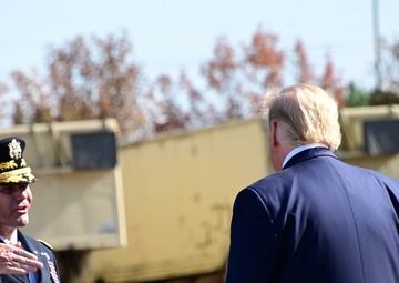 Trump arrives in Nashville for presidential debate