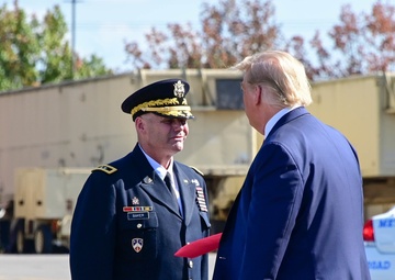 Trump arrives in Nashville for presidential debate