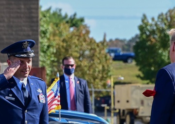 Trump arrives in Nashville for presidential debate