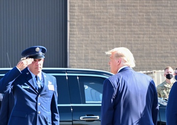 Trump arrives in Nashville for presidential debate