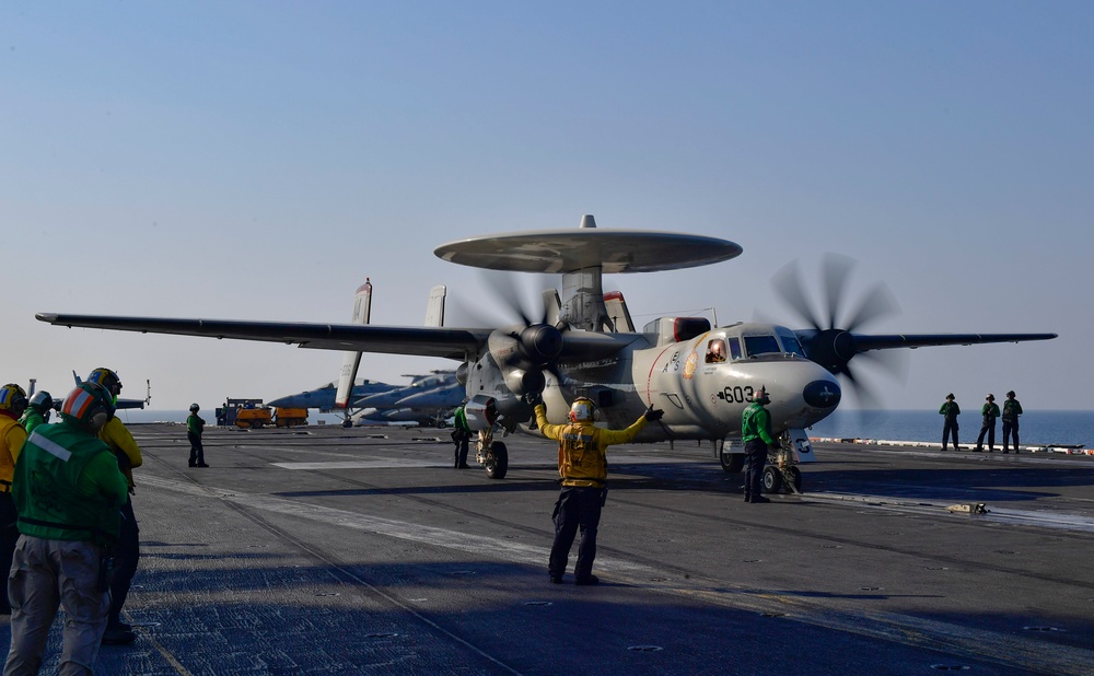 Nimitz Conducts Flight Operations